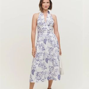 NWT Reformation Romane Linen Midi dress - 0